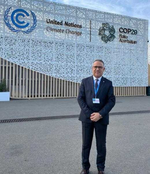 عميد كلية الهندسة بجامعة الأزهر بقنا يشارك في مؤتمر التغيرات المناخية COP 29 بدولة أذربيجان