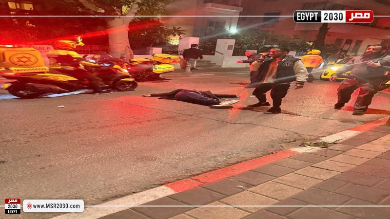 عملية طعن في تل أبيب 